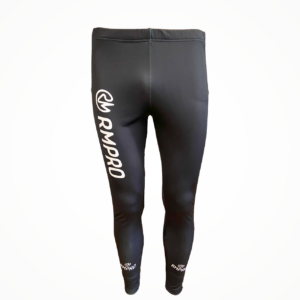 Collant technique noir avec logo RMPRO, idéal pour le cyclisme et le running.