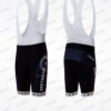 Cuissard technique noir et blanc personnalisé avec logo "Bretagne" et détails de maillot.