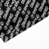 Tour de cou noir avec imprimé logo RMPRO.