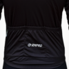 Maillot manche longue noir avec logo RMPRO et poches arrière, conçu pour la pratique du cyclisme.