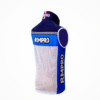 Gilet technique sans manches bleu et blanc avec logo RMPRO et maille respirante.